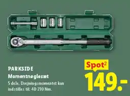 Lidl PARKSIDE Momentnøglesæt tilbud