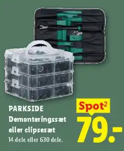 Lidl PARKSIDE Demonteringssæt eller clipsesæt tilbud