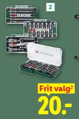 Lidl Bits- eller topnøglesæt tilbud
