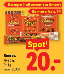 Lidl Reese's (Halloween sortiment) tilbud