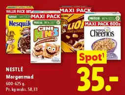 Lidl Morgenmad (cereals) - maxi pack tilbud