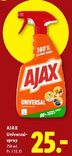Lidl AJAX Universal-spray tilbud