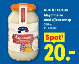 Lidl Mayonnaise med dijonsennep tilbud