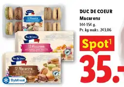 Lidl DUC DE COEUR Macarons tilbud