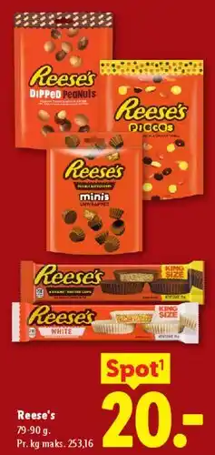 Lidl Reese's assorterede varianter tilbud