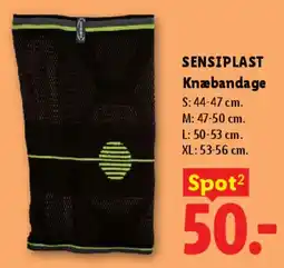 Lidl Sensiplast Knæbandage tilbud