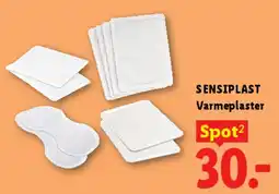 Lidl SENSIPLAST Varmeplaster tilbud