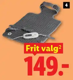 Lidl SENSIPLAST Varmepude til ryg og nakke tilbud