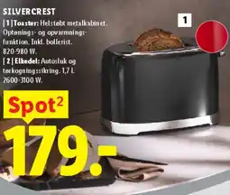 Lidl SILVERCREST Toaster tilbud