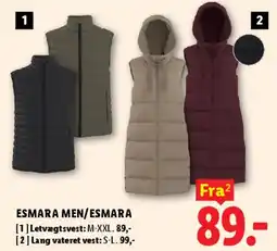 Lidl ESMARA Veste tilbud