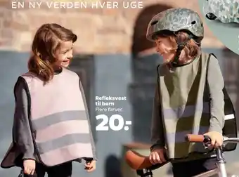 Netto Refleksvest Til Børn tilbud