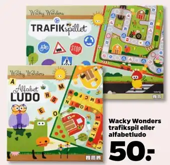 Wacky Wonders Trafikspil Eller Alfabetludo