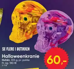 BigDollar Halloweenkranie tilbud