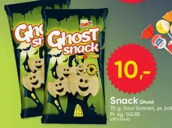 Ghost snack Sour cream