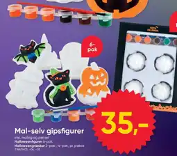 BigDollar Mal-selv gipsfigurer tilbud