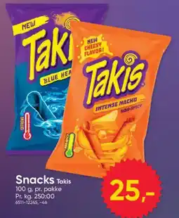 BigDollar Snacks Takis tilbud