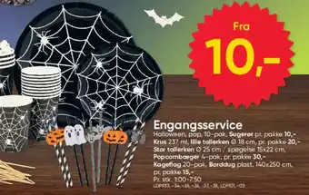 Engangsservice Halloween