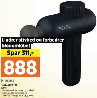 Power Massagepistol ELEG1 tilbud