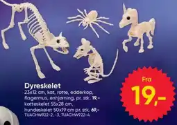 BigDollar Dyreskelet tilbud