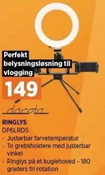 Power Ringlys DP6LRDS tilbud