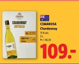 Lidl CIMAROSA Chardonnay tilbud