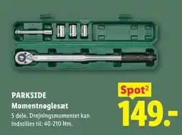Lidl PARKSIDE Momentnøglesæt tilbud