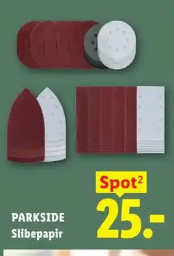 Lidl PARKSIDE Slibepapir tilbud