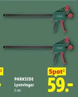 Lidl PARKSIDE Lyntvinger tilbud