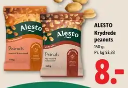 Lidl ALESTO Krydrede peanuts tilbud