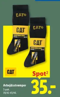 Lidl CAT Arbejdsstrømper tilbud