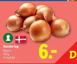 Lidl Danske løg tilbud