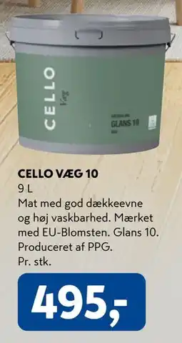 Davidsen CELLO VÆG 10 tilbud
