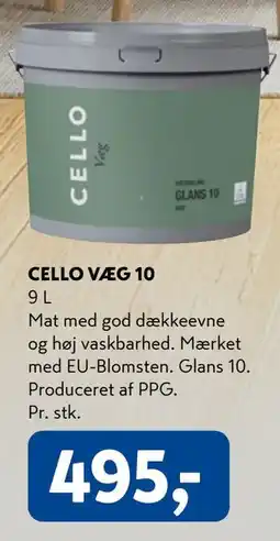 Davidsen CELLO VÆG 10 tilbud
