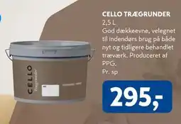Davidsen CELLO TRÆGRUNDER tilbud