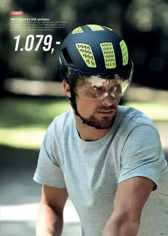 Cykelstyrken ABUS Hyban 2,0 ACE cykelhjelm tilbud