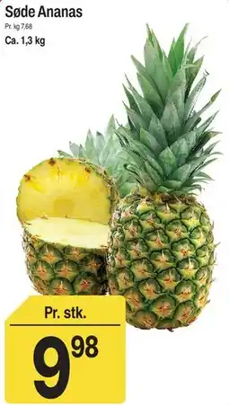 ABC Lavpris Søde Ananas tilbud