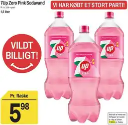 ABC Lavpris 7Up Zero Pink Sodavand tilbud