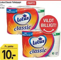 ABC Lavpris Lotus Classic Toiletpapir tilbud