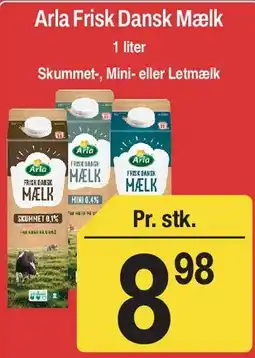 ABC Lavpris Arla Frisk Dansk Mælk tilbud