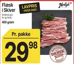 ABC Lavpris Flæsk i skiver tilbud