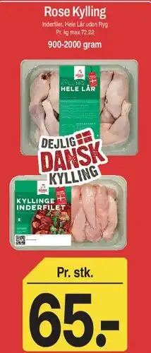 ABC Lavpris Rose Kylling tilbud