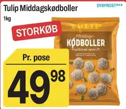 ABC Lavpris Tulip Middagskødboller tilbud