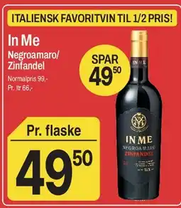 ABC Lavpris In Me (rødvin) tilbud