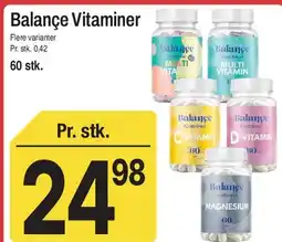 ABC Lavpris Balance Vitaminer tilbud