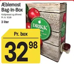 ABC Lavpris Æblemost Bag-In-Box tilbud