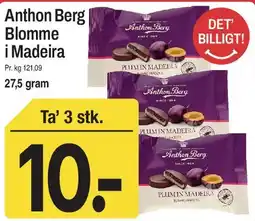 ABC Lavpris Anthon Berg Blomme i Madeira tilbud