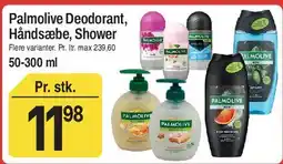 ABC Lavpris Palmolive Deodorant / Håndsæbe / Shower tilbud