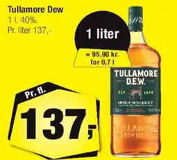Calle Tullamore Dew 1 L tilbud