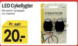 ABC Lavpris LED Cykellygter tilbud