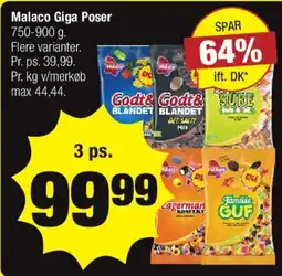 Calle Malaco Giga Poser tilbud